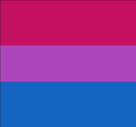 Bisexual Pride Flag Colors PNG Image