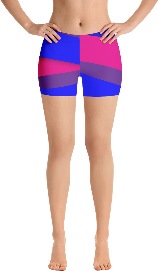 Bisexual Pride Shorts PNG Image