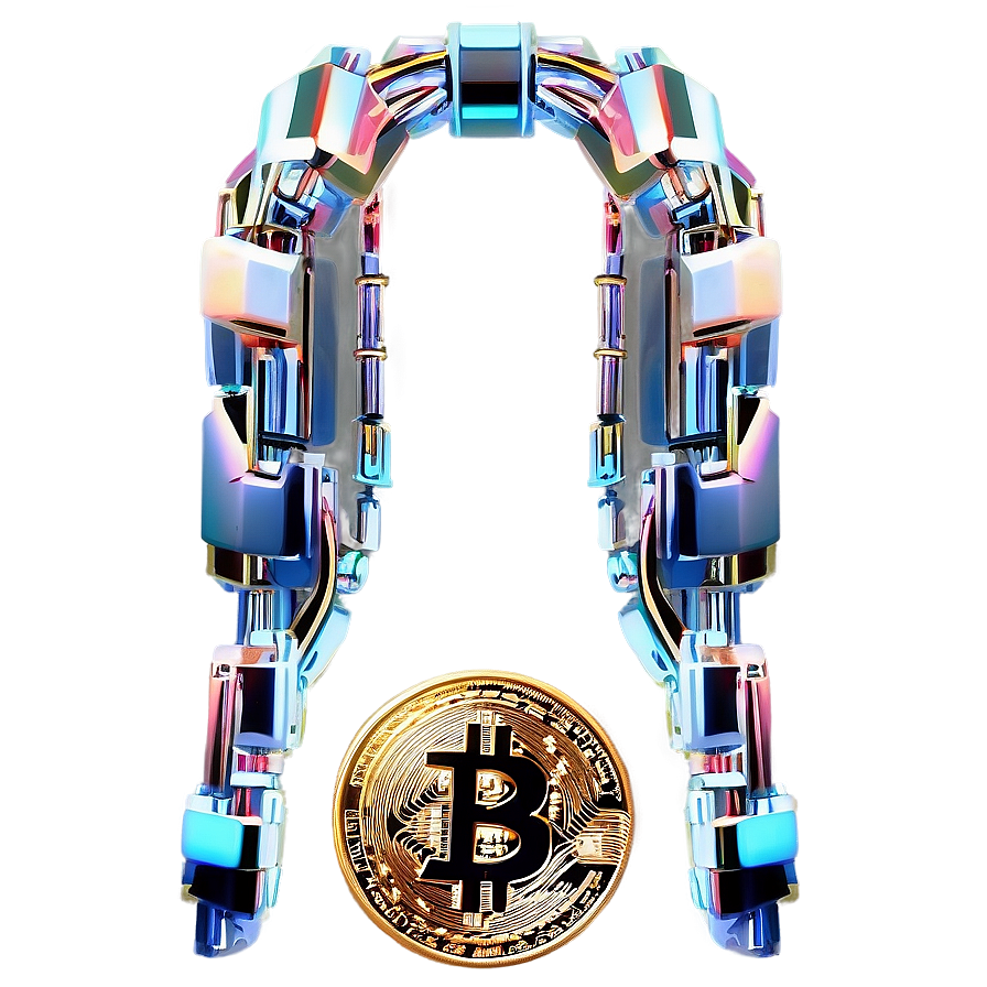 Bitcoin And Blockchain Technology Png 05212024 PNG Image