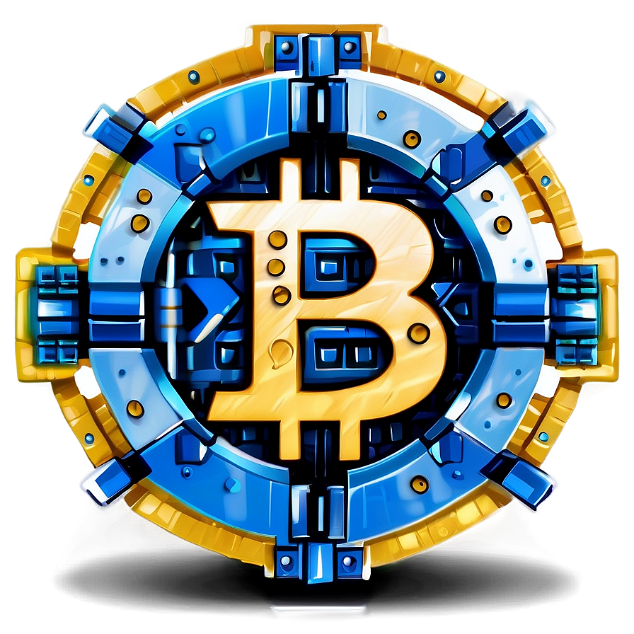 Bitcoin Blockchain Symbol Png 05212024 PNG Image