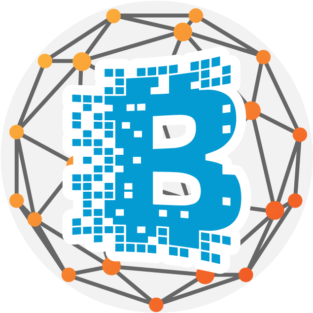 Bitcoin Network Illustration PNG Image