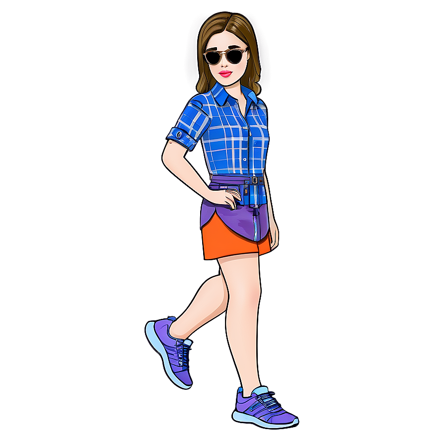 Bitmoji Fashion Outfit Png Tsa42 PNG Image