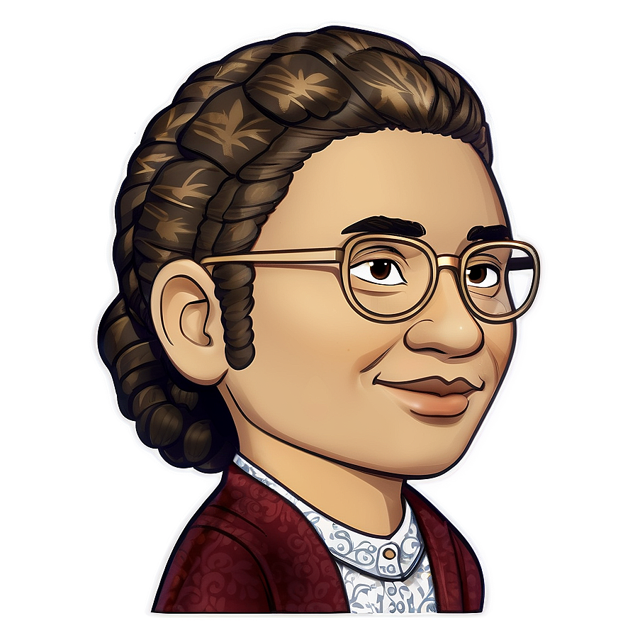 Bitmoji Historical Figure Png 06202024 PNG Image