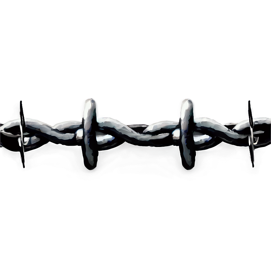 Black And White Barbwire Png Qvr PNG Image