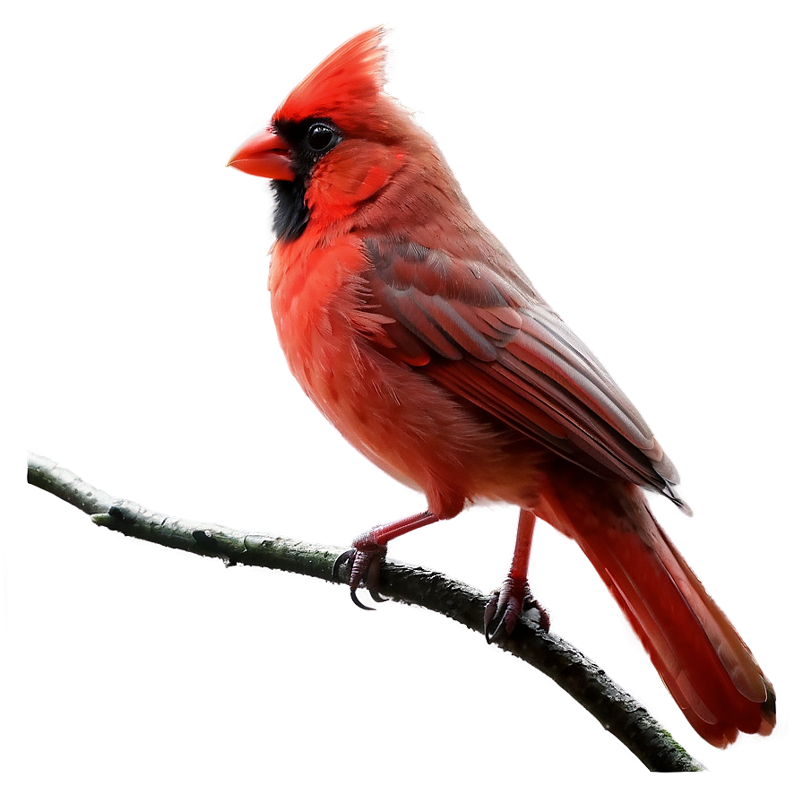 Black And White Cardinal Png Klx PNG Image