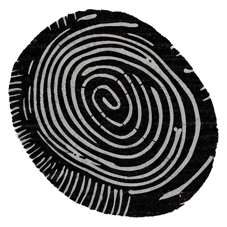 Black And White Fingerprint Png Jon28 PNG Image