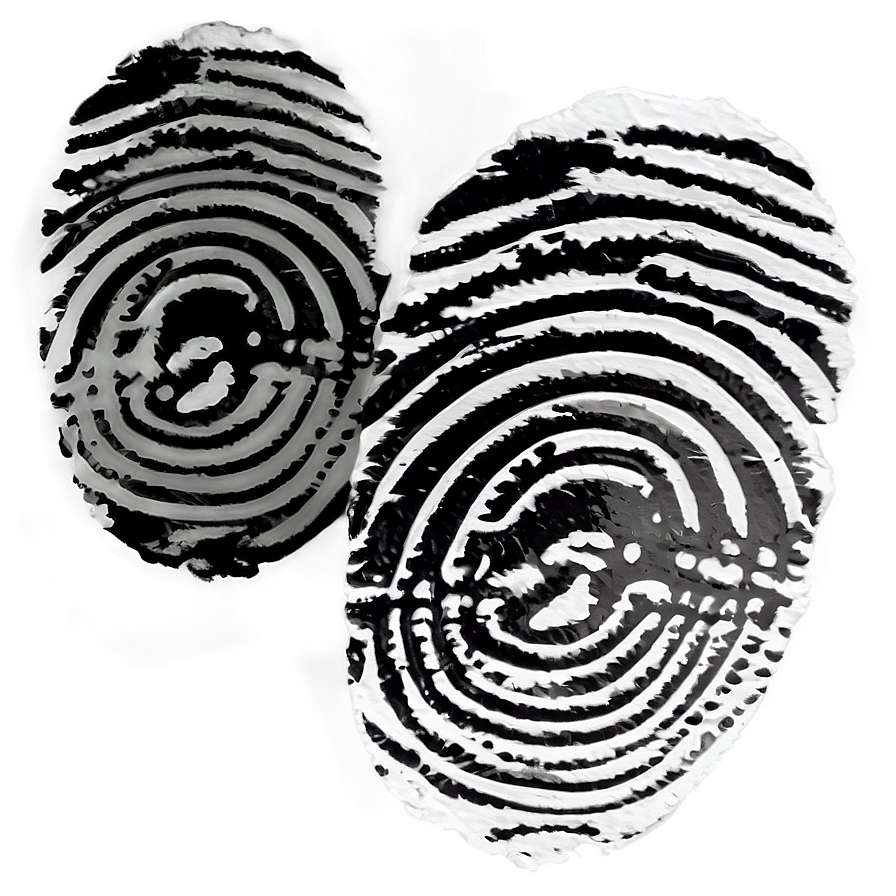 Black And White Fingerprint Png Tyy97 PNG Image