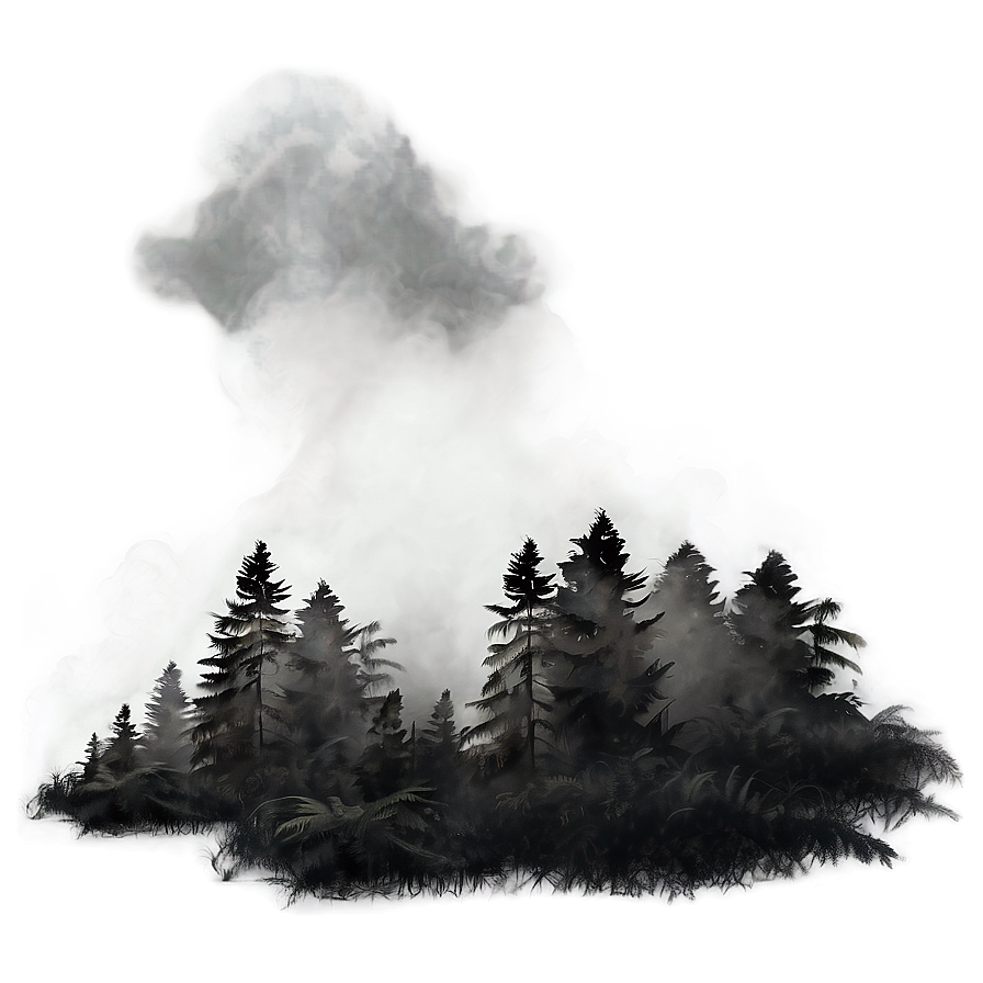 Black And White Fog Png Enq PNG Image