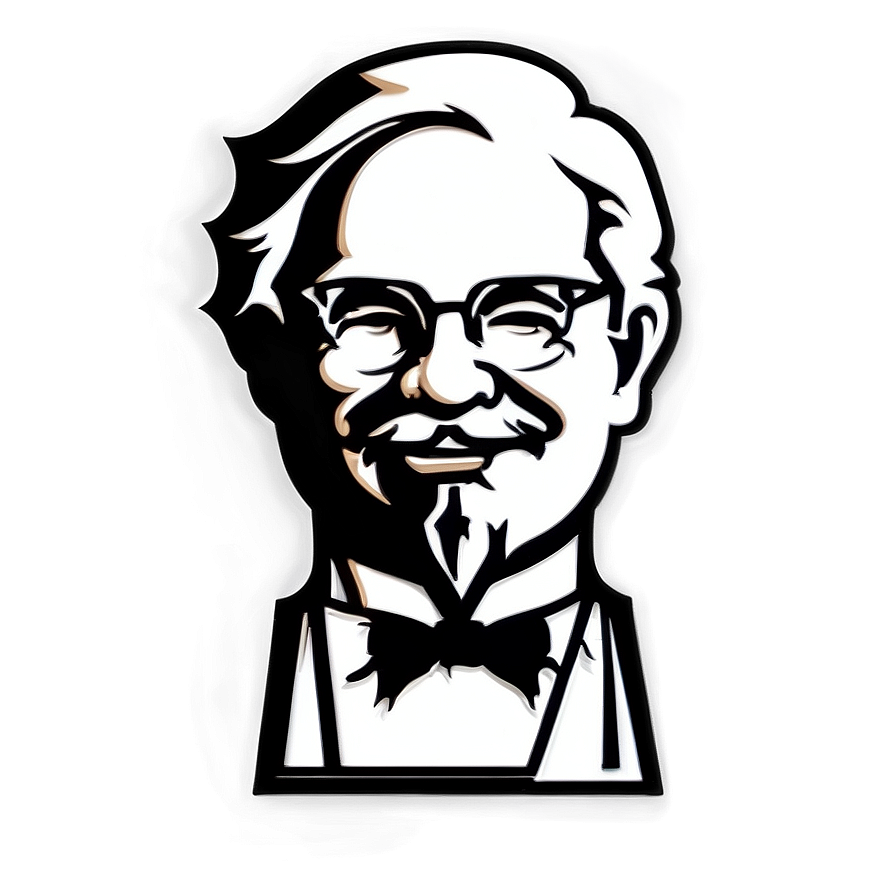 Black And White Kfc Logo Png 05252024 PNG Image