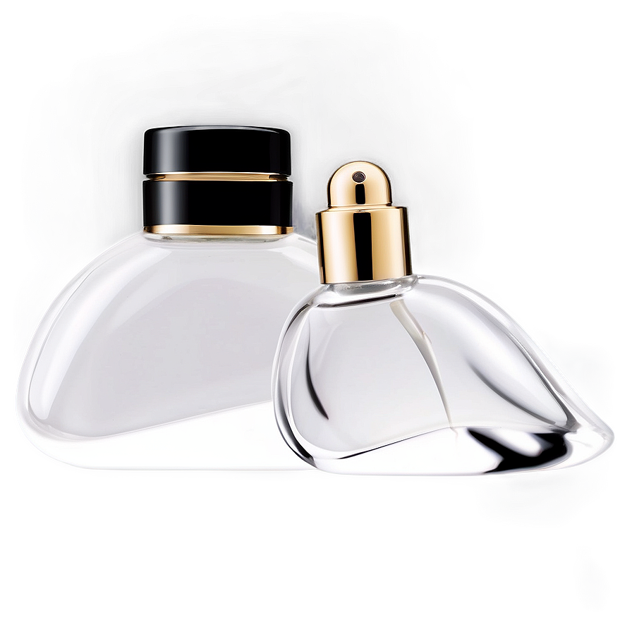 Black And White Perfume Bottle Png 63 PNG Image