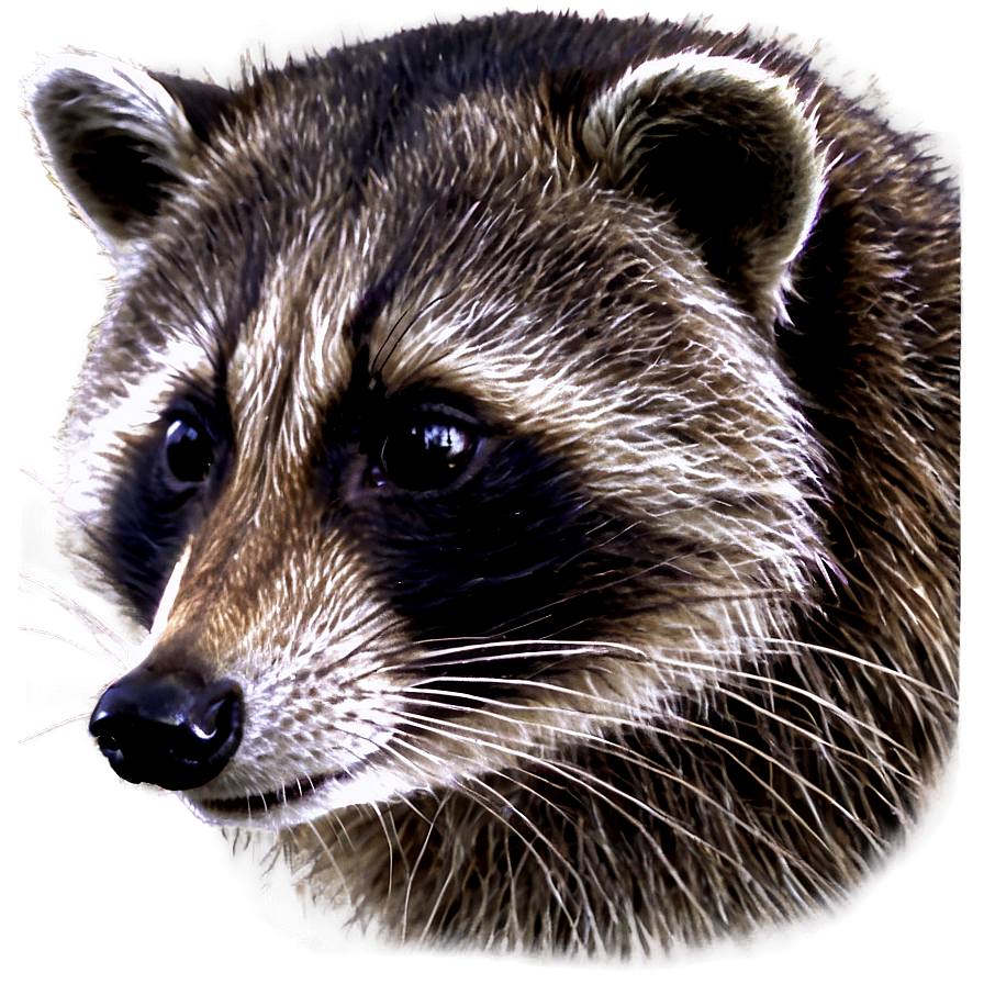 Black And White Raccoon Png Lbk65 PNG Image