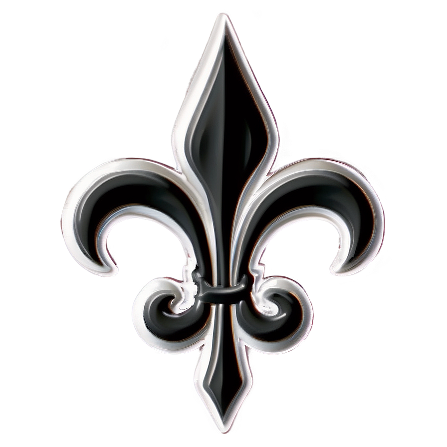 Black And White Saints Logo Png 74 PNG Image