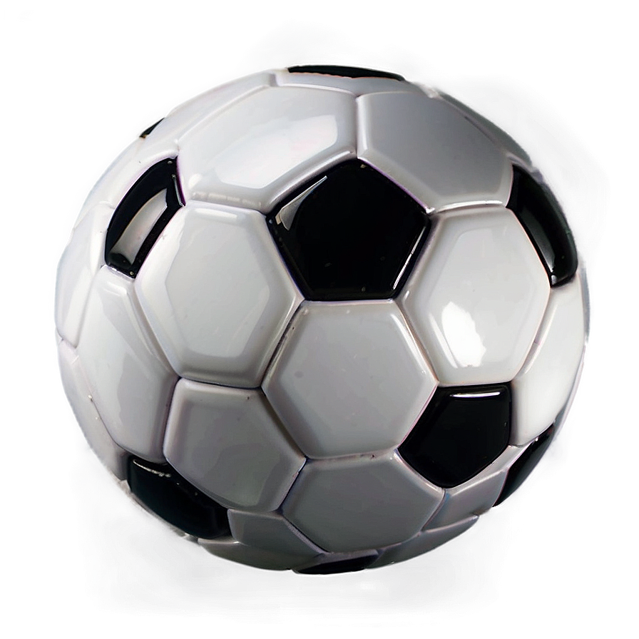 Black And White Soccer Ball Png 04292024 PNG Image