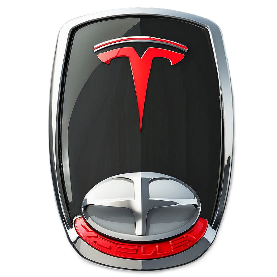 Black And White Tesla Logo Png Eos PNG Image