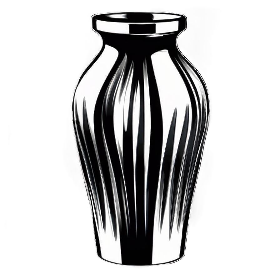 Black And White Vase Png Ujs77 PNG Image