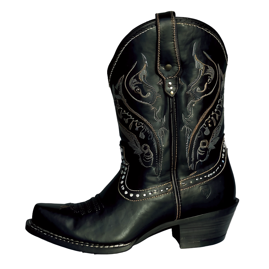 Black Ariat Boots Png Ioc PNG Image