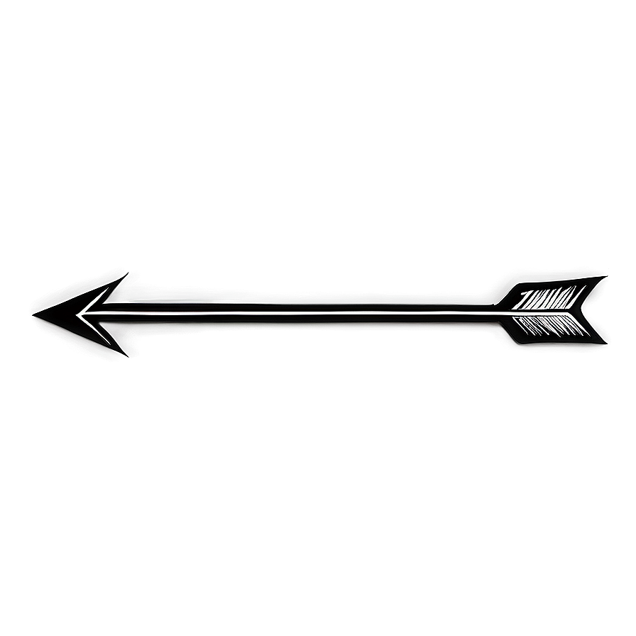 Black Arrow For Branding Png 44 PNG Image