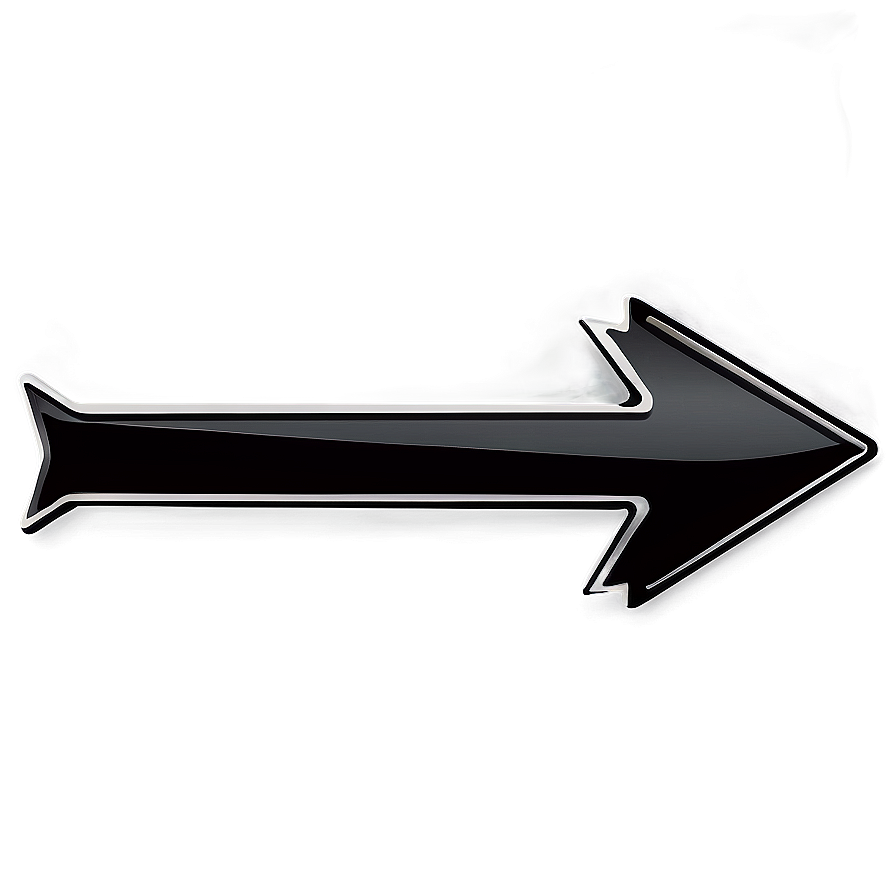 Black Arrow Indicator Png Btn70 PNG Image