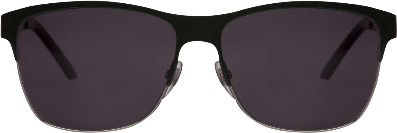 Black Aviator Sunglasses Transparent Background PNG Image