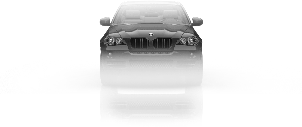 Black B M W Front View PNG Image