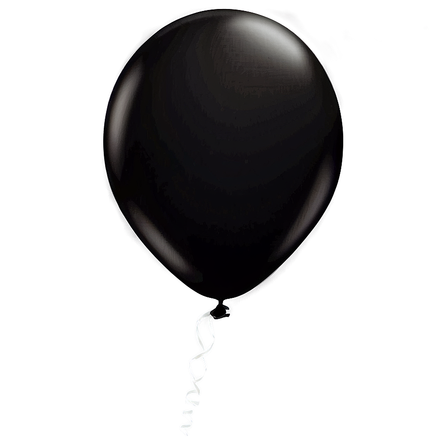 Black Balloons Png Omh PNG Image