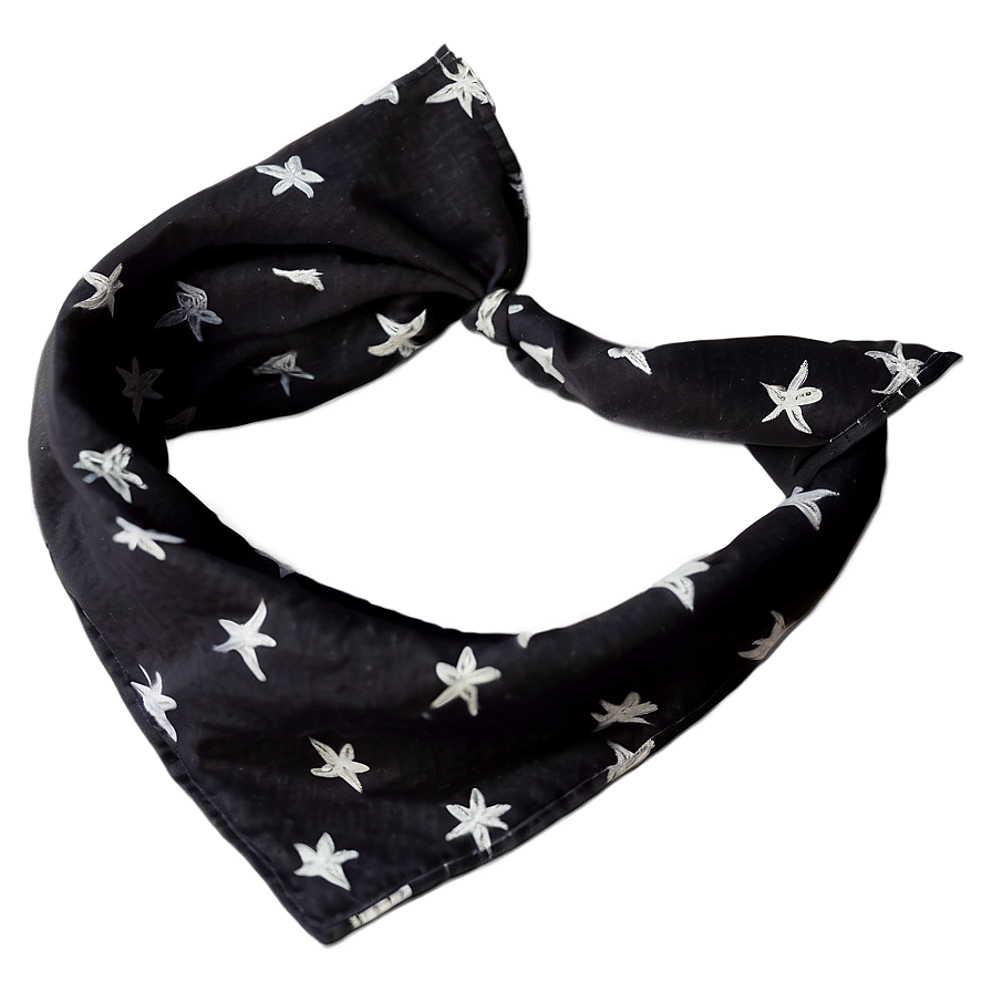 Black Bandana Accessory Png Hgt PNG Image