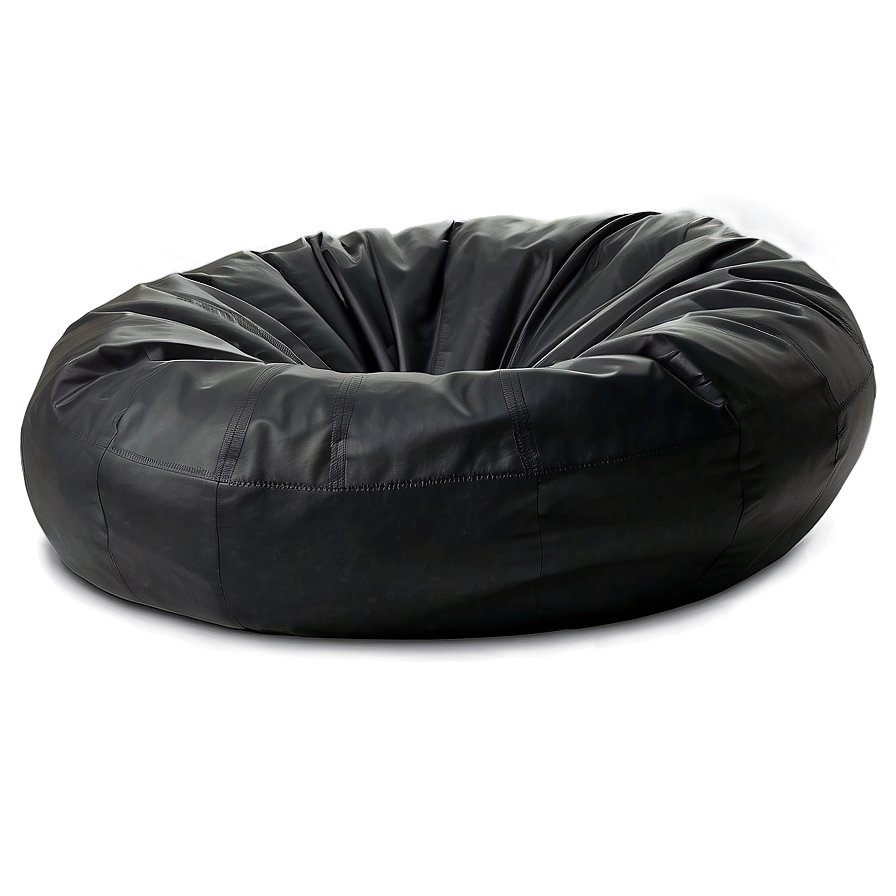 Black Bean Bag Chair Png Gkn PNG Image