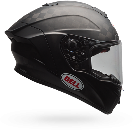 Black Bell Motorcycle Helmet PNG Image