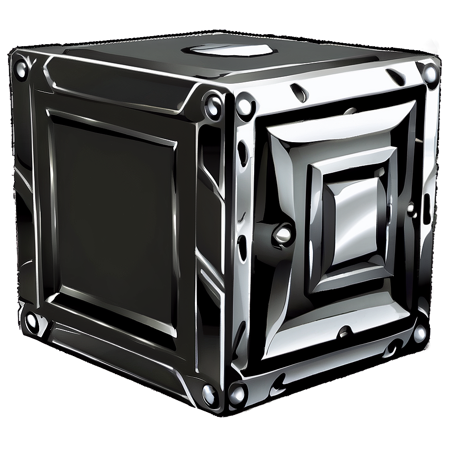 Black Box Clipart Png 05252024 PNG Image