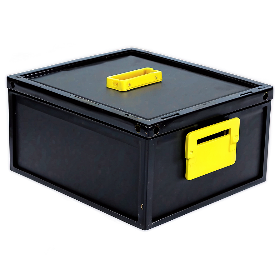 Black Box For Storage Png 05252024 PNG Image