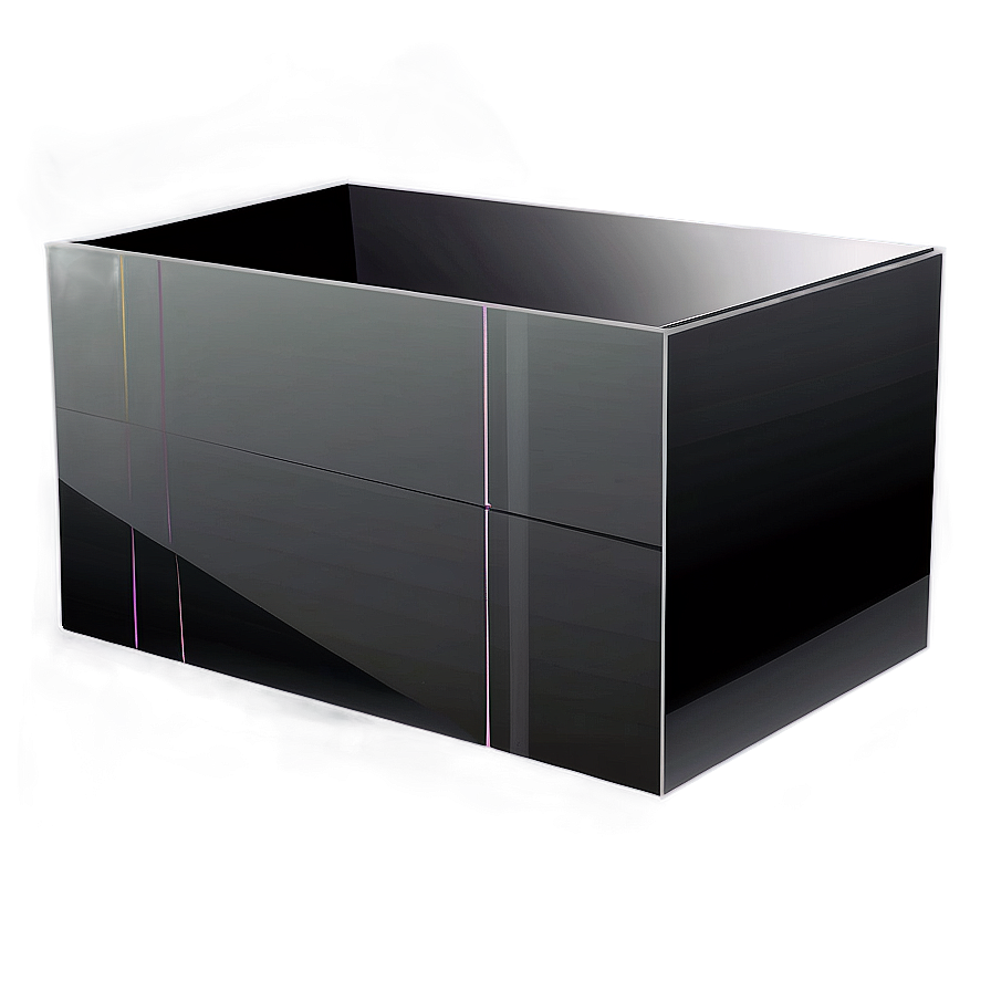 Black Box Vector Png Ifr34 PNG Image