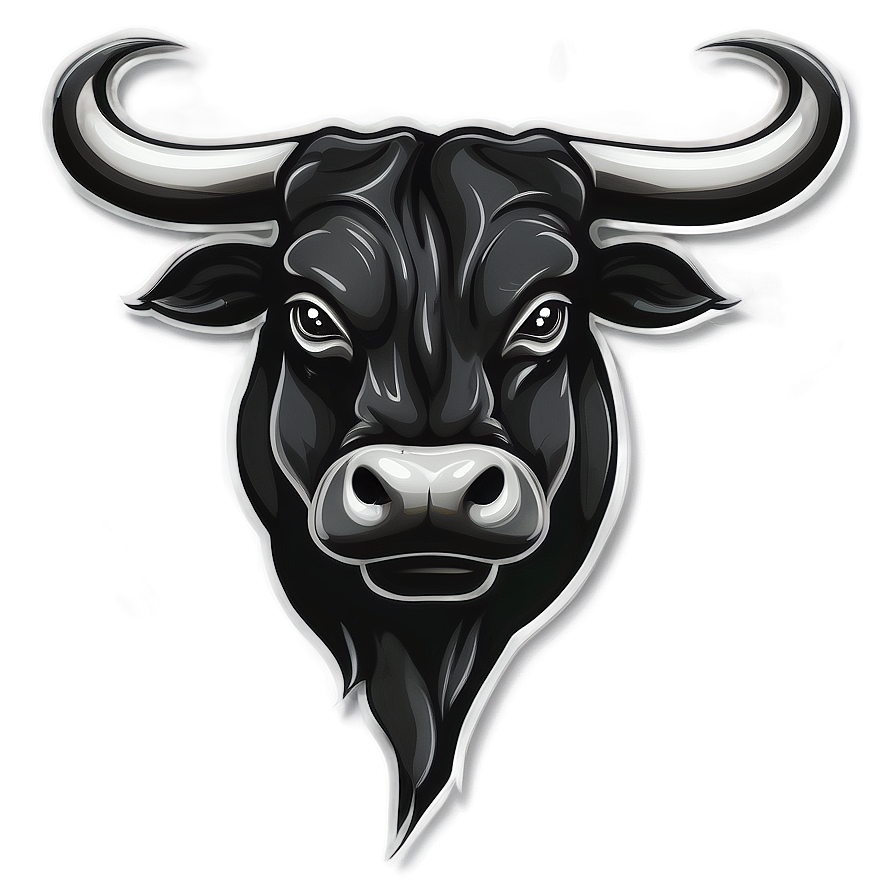 Black Bull Vector Png 05242024 PNG Image