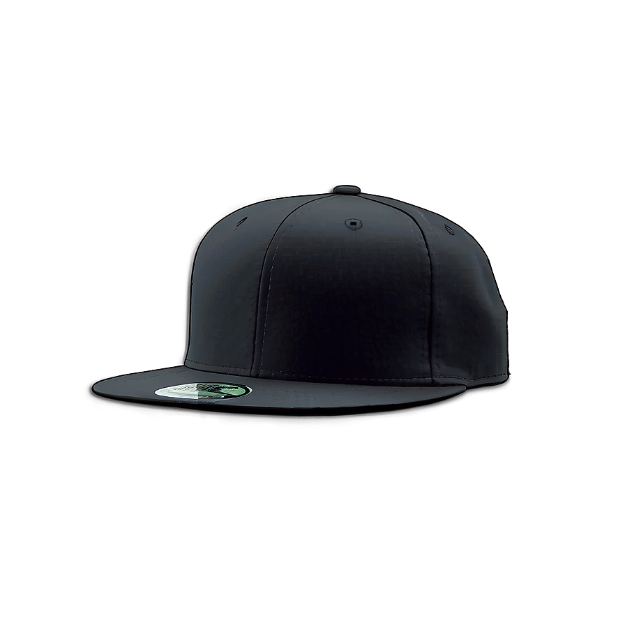 Black Cap With Flat Brim Png Djw97 PNG Image