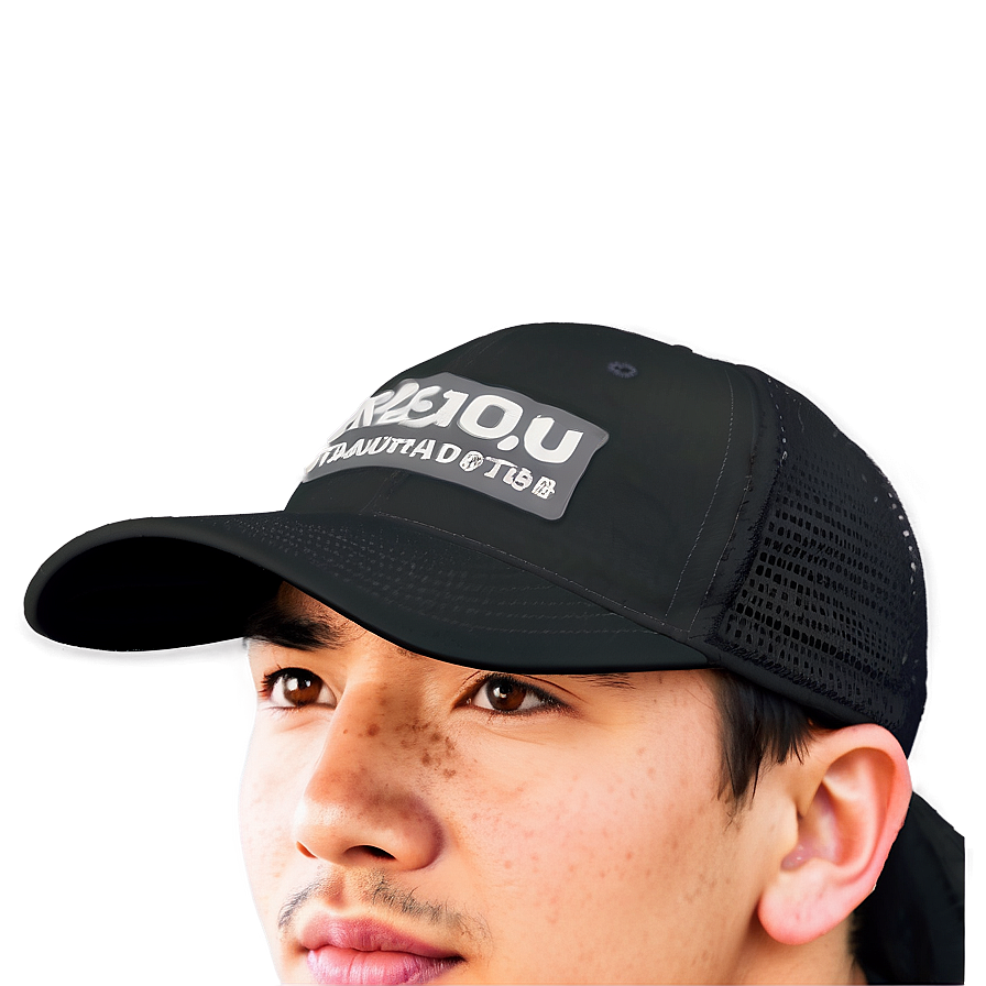 Black Cap With Uv Protection Png 57 PNG Image