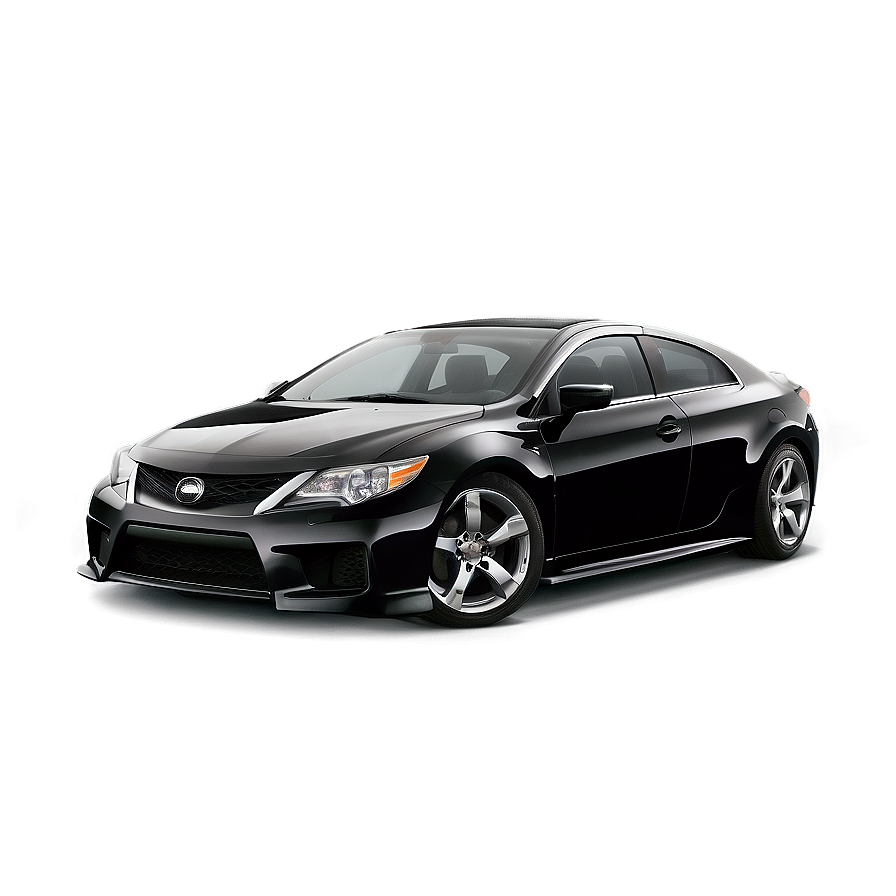 Black Car A PNG Image