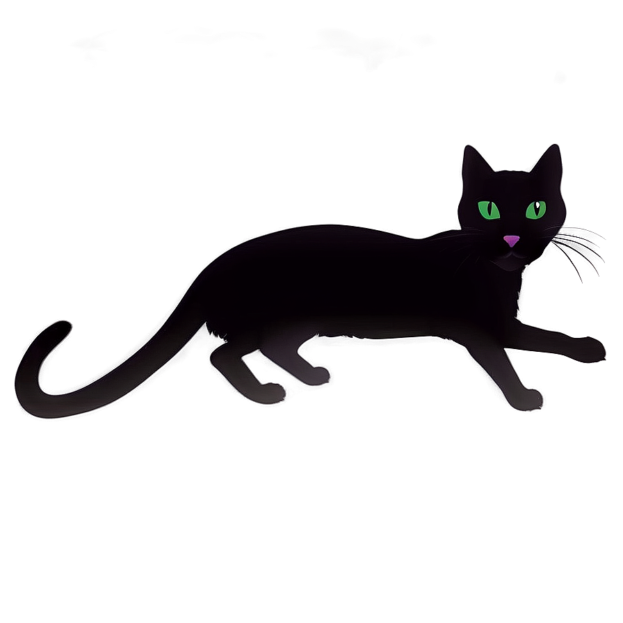 Black Cat Silhouette Png 37 PNG Image