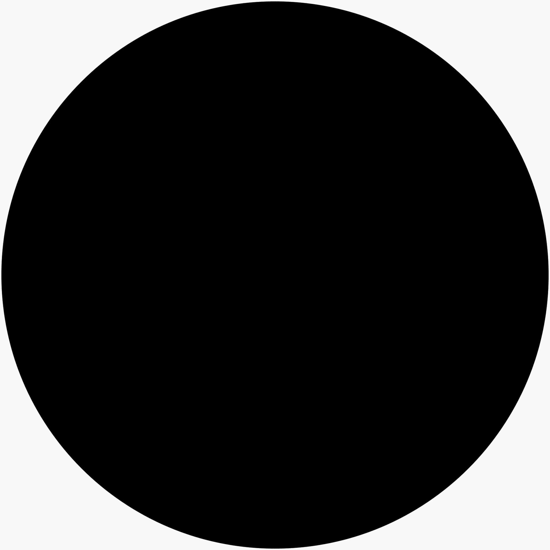 Black Circle Graphic PNG Image