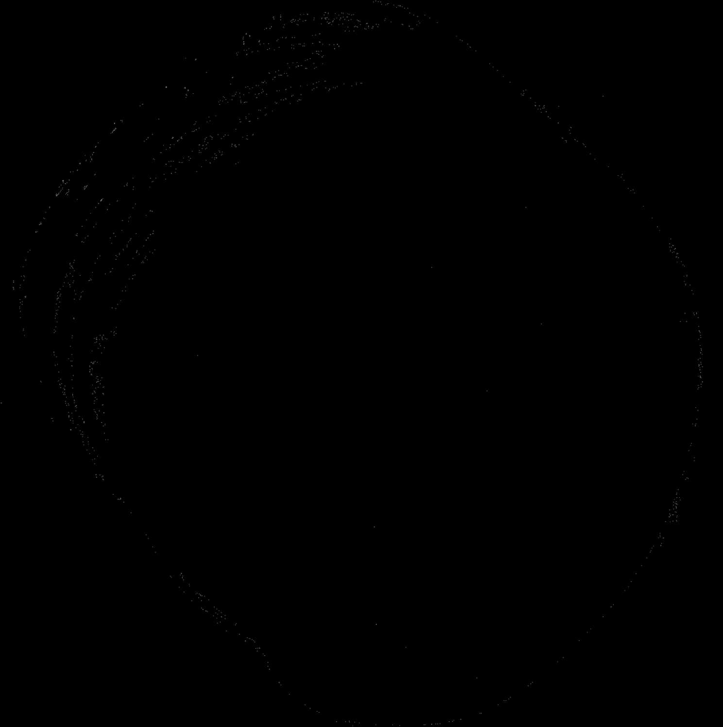 Black Circle Texture PNG Image