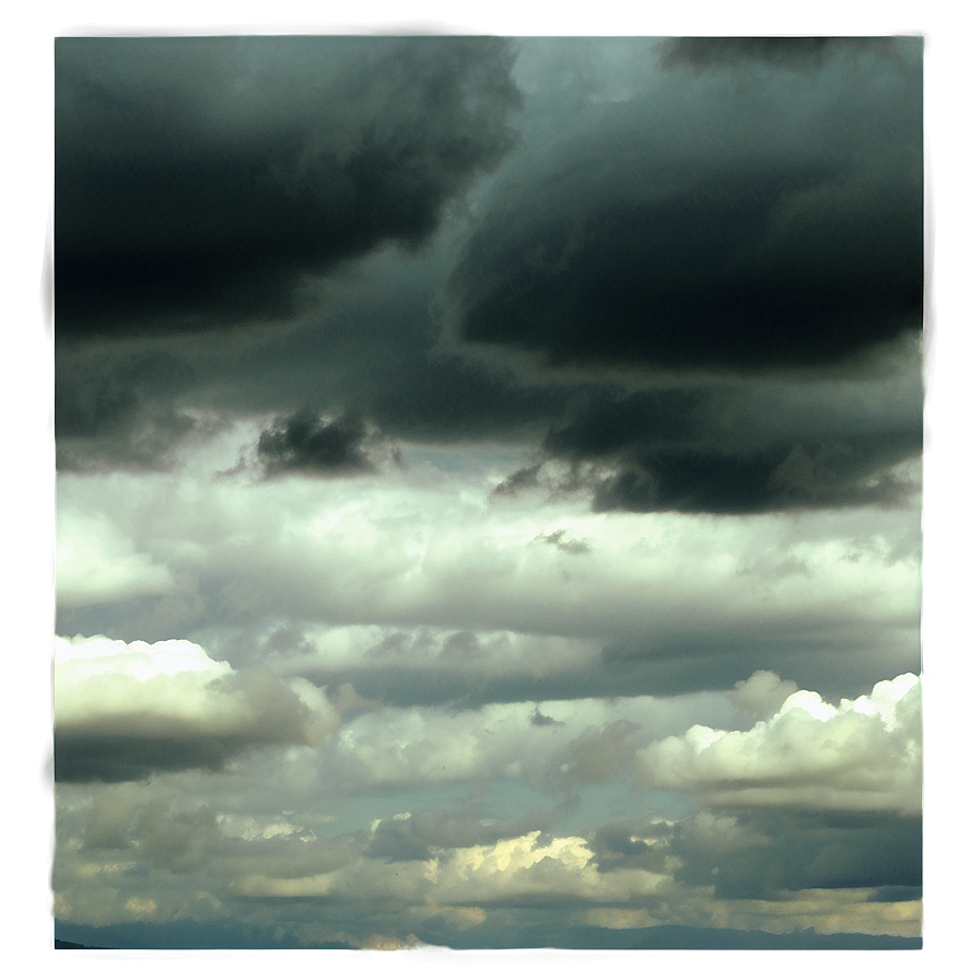 Black Clouds Over Mountains Png 06252024 PNG Image