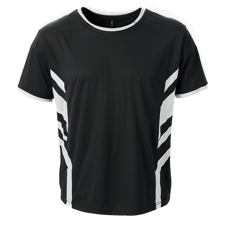 Black Crew Neck T Shirt Png Kef18 PNG Image