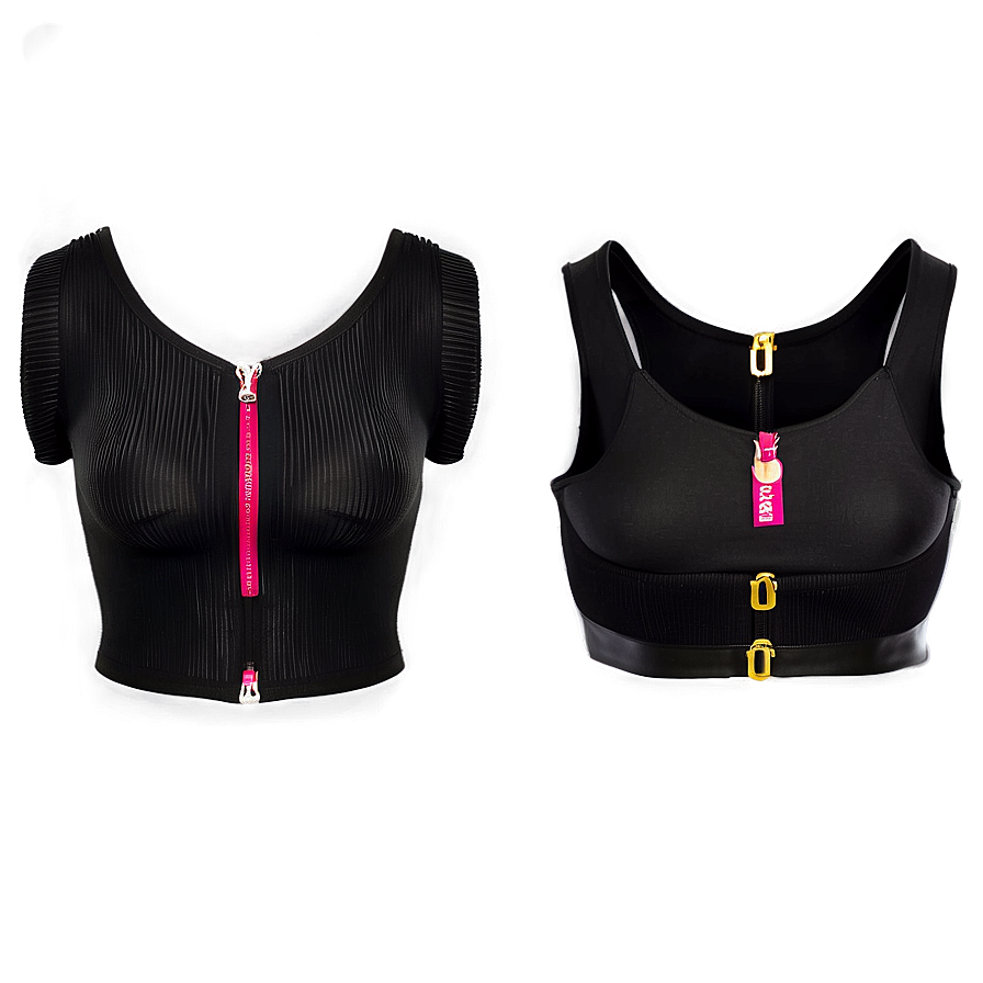 Black Crop Top Angles Png Aea66 PNG Image