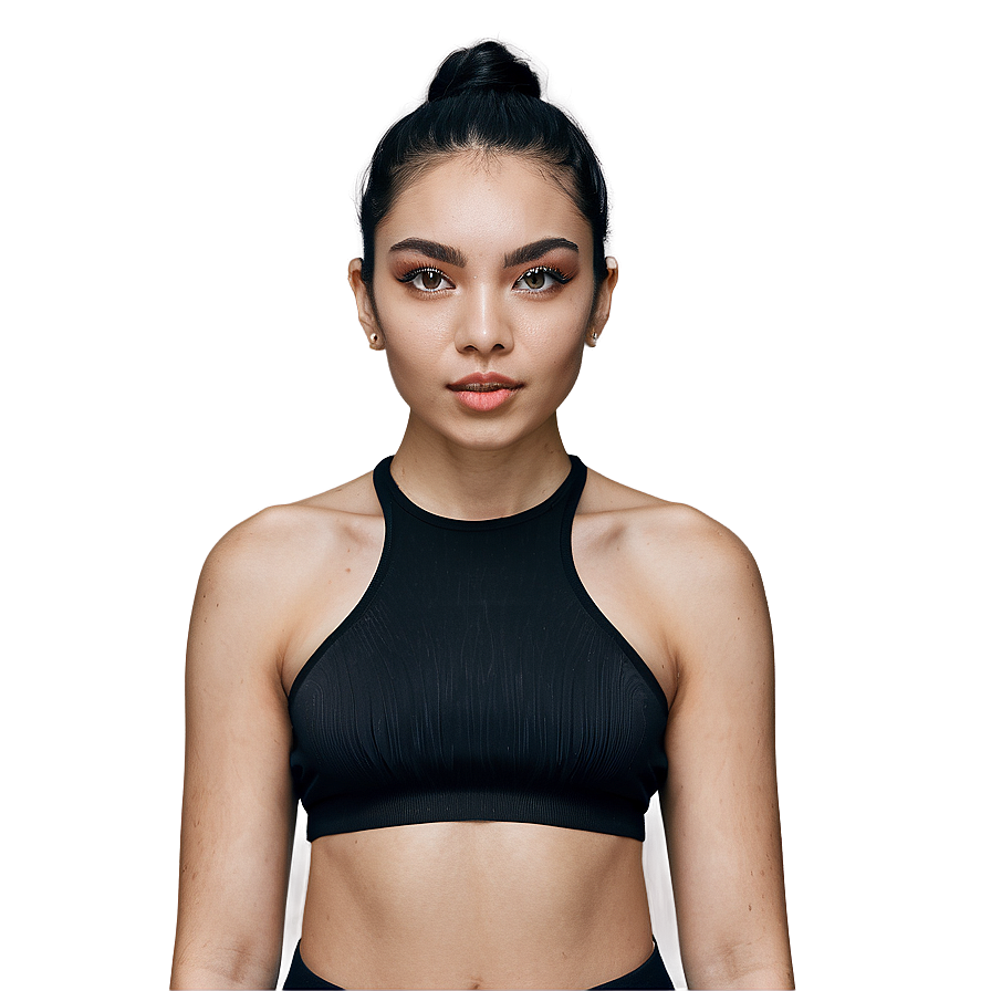 Black Crop Top Textures Png 06282024 PNG Image