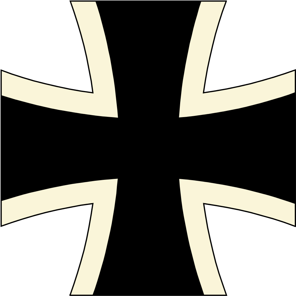 Black Cross Graphic PNG Image