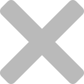 Black Cross Icon Simple Design PNG Image