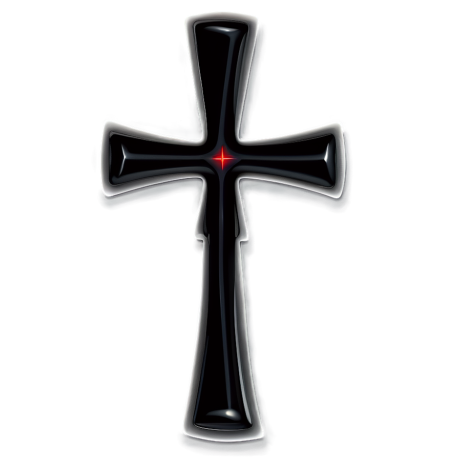 Black Cross On White Background Png Wot45 PNG Image