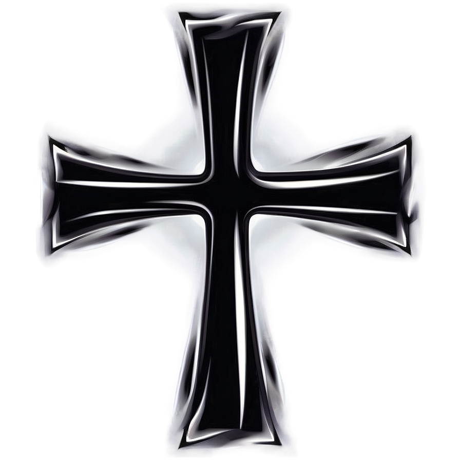 Black Cross Vector Art Png 68 PNG Image