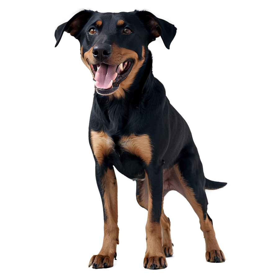 Black Dog Barking Png Cub71 PNG Image