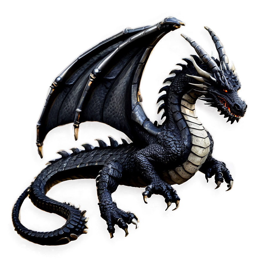 Black Dragon A PNG Image