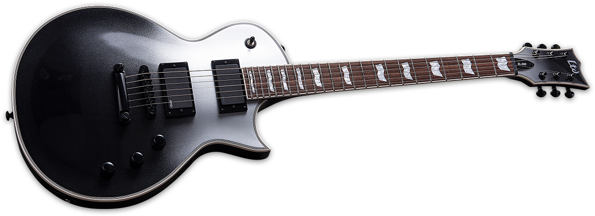 Black Electric Guitar Isolated PNG Image