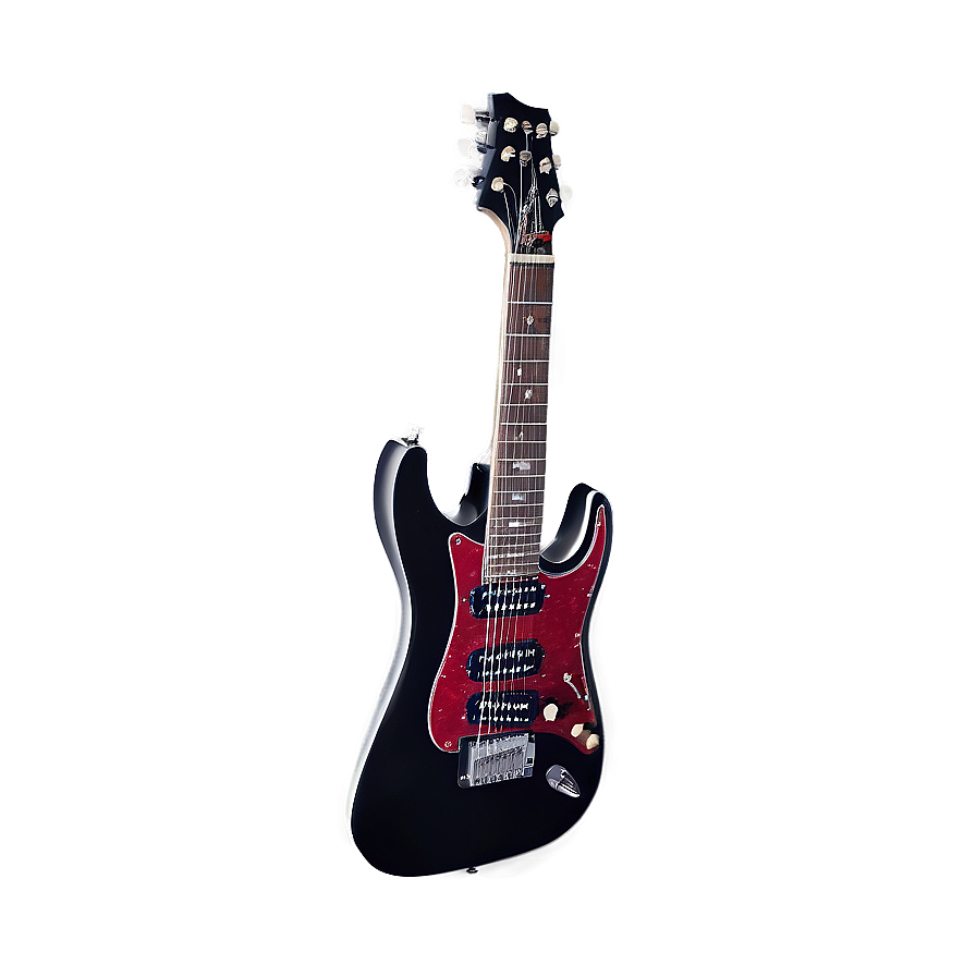 Black Electric Guitar Png Uvc PNG Image